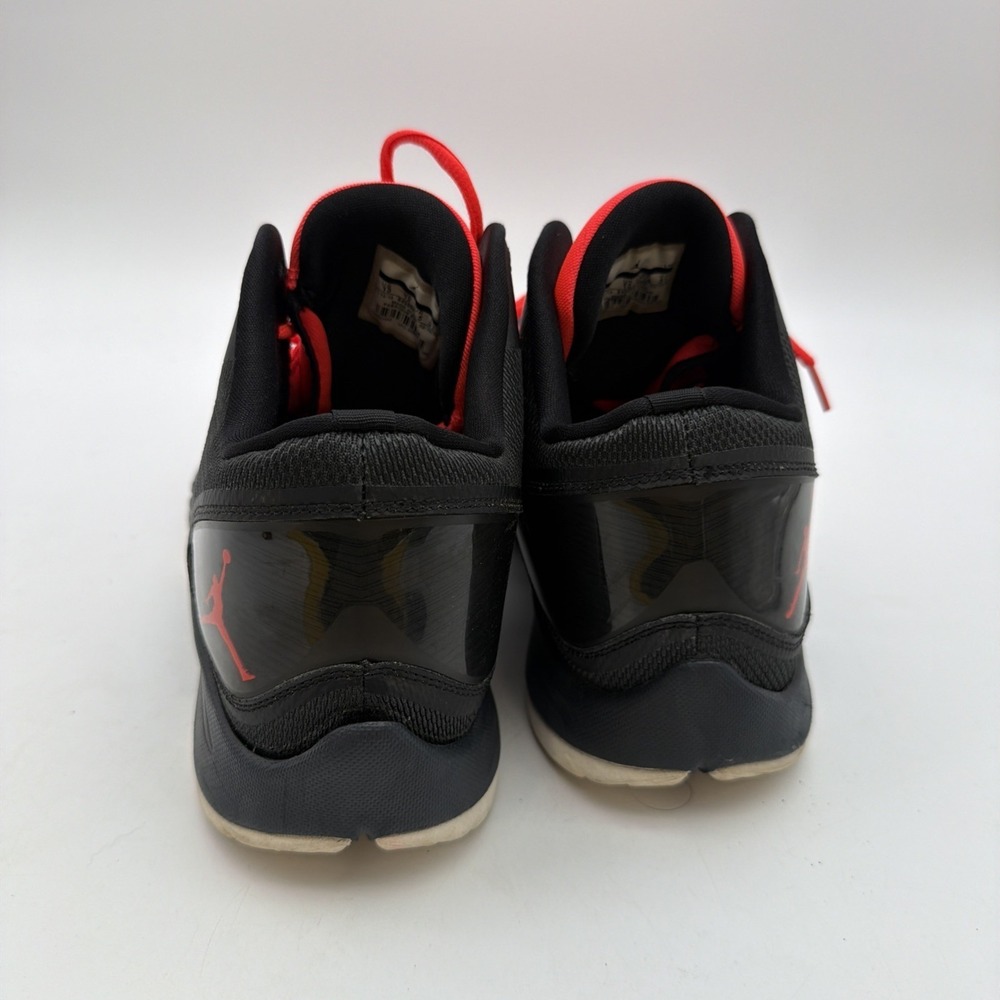 Nike Air Jordan Super Fly 2 Infrared Black Mens Size 13 645058-023 - Picture 4 of 6
